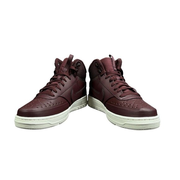 Nike Court Vision Mid Winter Burgundy Crush Shoes DR7882-600 Men's Sizes 9 - 13 - Picture 8 of 9